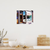 Barber Shop Poster (Keuken)