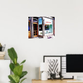 Barber Shop Poster (Thuiskantoor)