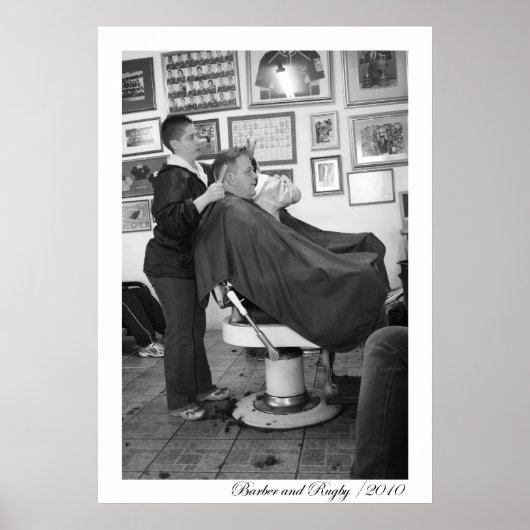 Barber Shop Poster (Voorkant)