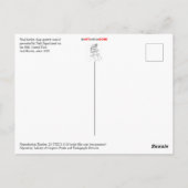 Barber Shop Quartet Briefkaart (Achterkant)