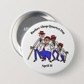 Barber Shop Quartet Day Button (Voorkant /achterkant)