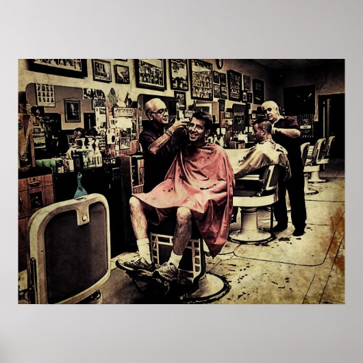 Barber Shop Quartet Poster (Voorkant)