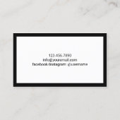 Barber Shop Razor Mannen Hair Loyalty Punch (Achterkant)