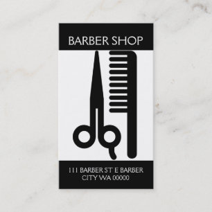 Barber Shop Salon Beauty Visitekaartje