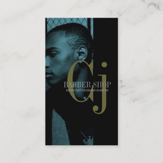 Barber Shop, Salon Visitekaartje (Voorkant)