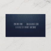 Barber Shop, Salon Visitekaartje (Achterkant)