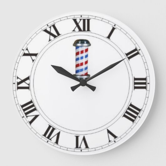  Barber Shop/Salon Wall Clock Grote Klok (Voorkant)