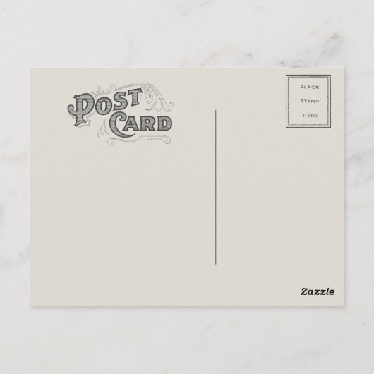  Barber Shop Shave Briefkaart (Achterkant)