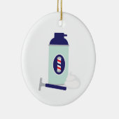 Barber Shop Shave Keramisch Ornament (Rechts)