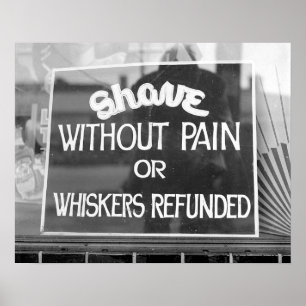 Barber Shop Sign, 1942.  foto Poster