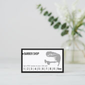 Barber Shop Simple Lijst Mannen Hair Loyalty Punch (Staand voorkant)