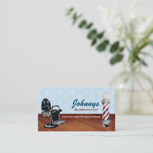 Barber Shop Slogans Visitekaartjes (Staand voorkant)