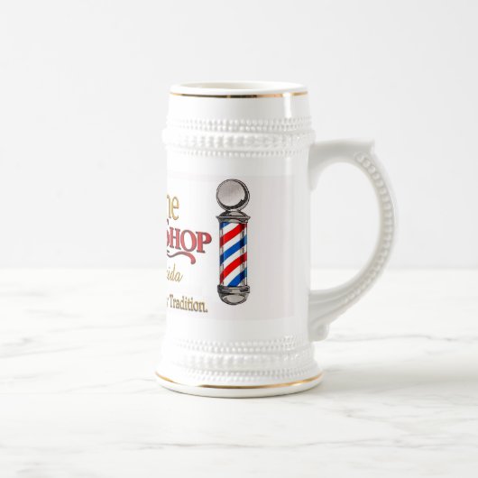 Barber Shop Stein Bierpul (Rechts)