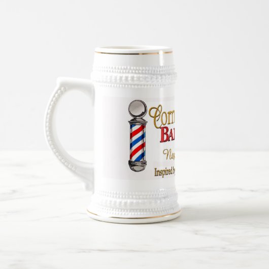 Barber Shop Stein Bierpul (Links)
