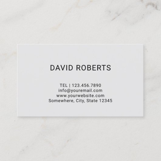 Barber Shop Stijlvolle Barber Pole Logo Hair Styli Visitekaartje (Achterkant)