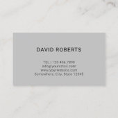 Barber Shop Stijlvolle Barber Pole Logo Zwart Haar Visitekaartje (Achterkant)