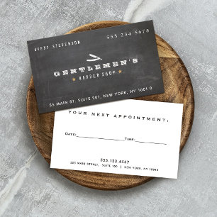 Barber Shop Straight Razor Appointment Bu Visitekaartje