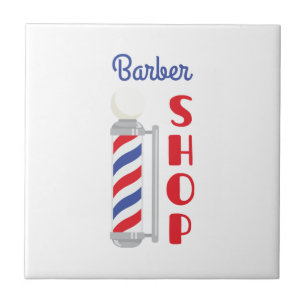 Barber Shop Tegeltje