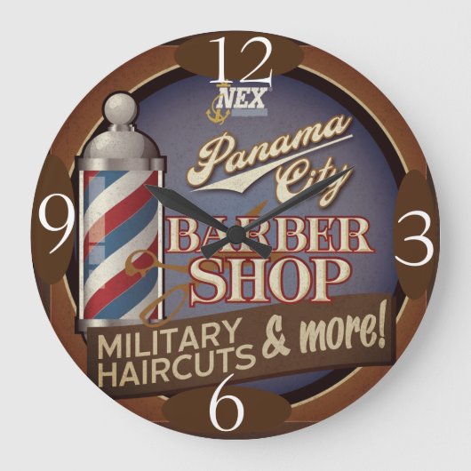 Barber Shop Time op a Grote Klok (Voorkant)
