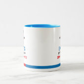 Barber Shop Tweekleurige Koffiemok (Center)