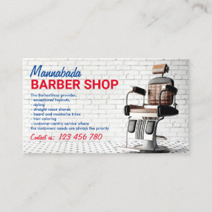 Barber Shop Visitekaartje