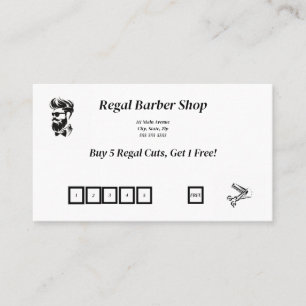 Barber Shop Visitekaartje / Barber Shop Loyaliteit