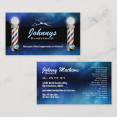Barber Shop-Visitekaartjes Visitekaartje (Voorkant / Achterkant)