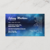 Barber Shop-Visitekaartjes Visitekaartje (Achterkant)