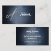 Barber Shop-Visitekaartjes Visitekaartje (Voorkant / Achterkant)