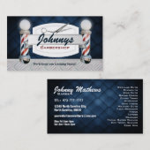 Barber Shop-Visitekaartjes Visitekaartje (Voorkant / Achterkant)