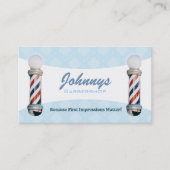 Barber Shop-Visitekaartjes Visitekaartje (Voorkant)