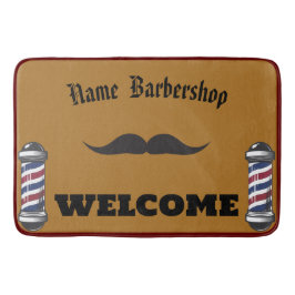 Barber Shop Welkom Barbershop Haarstijl DIY NAAM Badmat