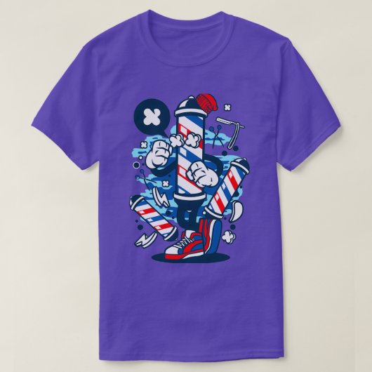 Barber Sign. T-shirt (Design voorkant)