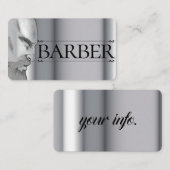 barber-Sjabloon Visitekaartje (Voorkant / Achterkant)