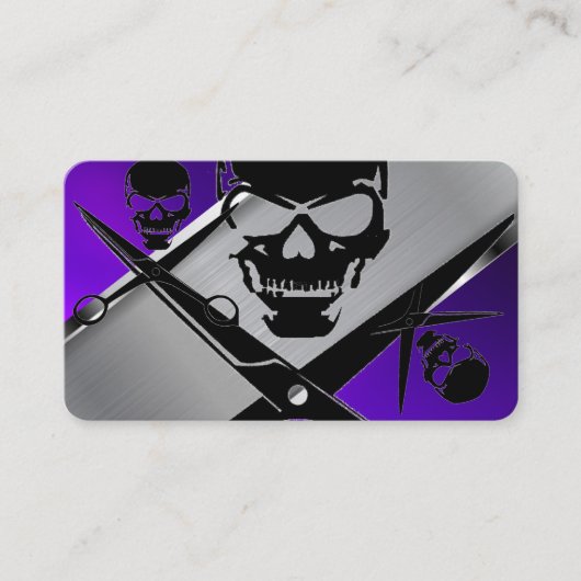 barber-Sjabloon Visitekaartje (Voorkant)