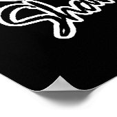 Barber Skull Poster (Hoek)