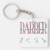 Barber Sleutelhanger (voorkant)