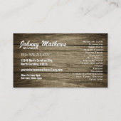 Barber Slogans Visitekaartjes (Achterkant)