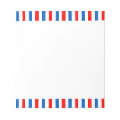 Barber Stripes Notitieblok (Voorkant)