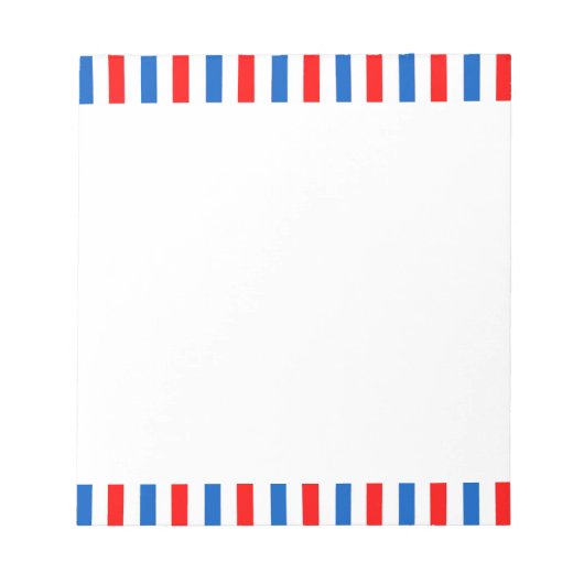 Barber Stripes Notitieblok (Voorkant)