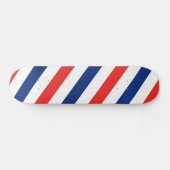 Barber Stripes Persoonlijk Skateboard (Horizontaal)