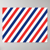 Barber Stripes Poster (Voorkant)