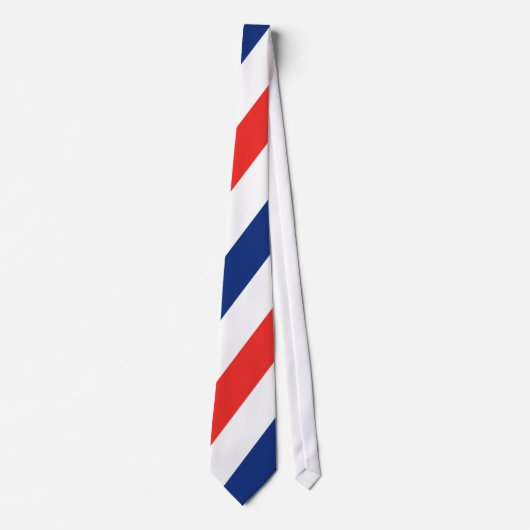 Barber Stripes Stropdas (Voorkant)