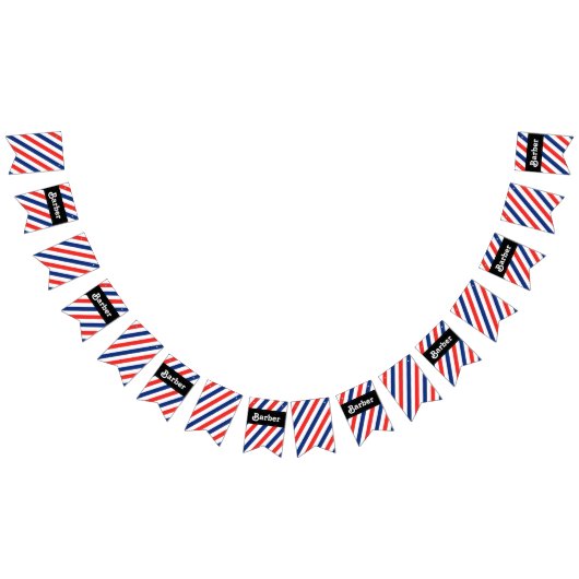 Barber Stripes Vlaggetjes (Alle)