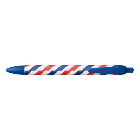 Barber Stripes Zwarte Inkt Pen (Achterkant)