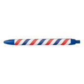 Barber Stripes Zwarte Inkt Pen (Voorkant)