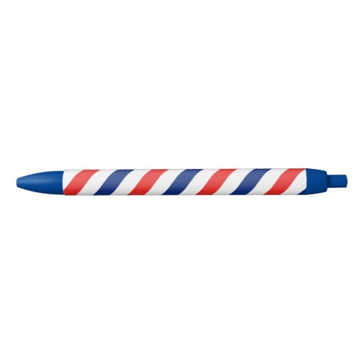 Barber Stripes Zwarte Inkt Pen (Voorkant)