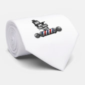 Barber Stropdas (Opgerold)