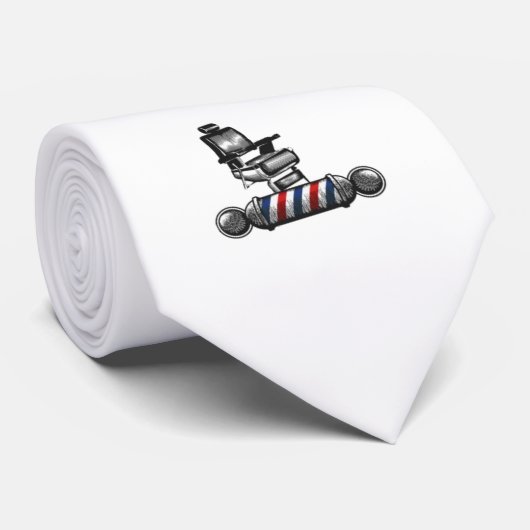 Barber Stropdas (Opgerold)