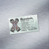 Barber supply shop custom photo magnetisch visitekaartje (Voorbeeld)